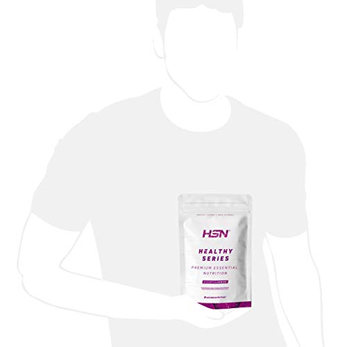 Proteína de Soja Aislada de HSN | Vegan Protein | Proteína Vegana con Stevia | Soy Protein Isolate | Sin Gluten, Sin Colesterol, Sin OMG, Sin Azúcar, Sin Lactosa, Sabor Neutro, 500 gr