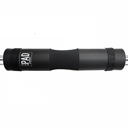PROTONE Pesas Pad/SENTADILLA Pad - Espuma Soporte Funda para Olympic Pesas hasta 28mm diámetro - Negro PROTONE Pesas Pad/SENTADILLA Pad - Espuma Soporte Funda para Olympic Pesas hasta 28mm diámetro - Negro