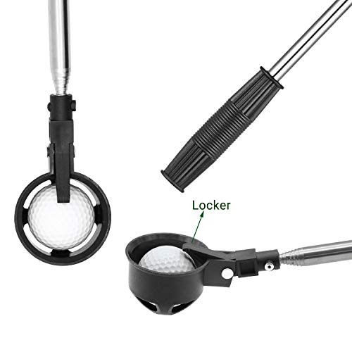 prowithlin Golf Ball Retriever, Acero Inoxidable Telescópico Golf Ball Retriever para Agua con Golf Ball Putter Grabber Tool, Accesorios de Golf Golf Gift para Hombres, Longitud: 1,83 m, Peso: 180 g prowithlin Golf Ball Retriever, Acero Inoxidable Telescópico Golf Ball Retriever para Agua con Golf Ball Putter Grabber Tool, Accesorios de Golf Golf Gift para Hombres, Longitud: 1,83 m, Peso: 180 g