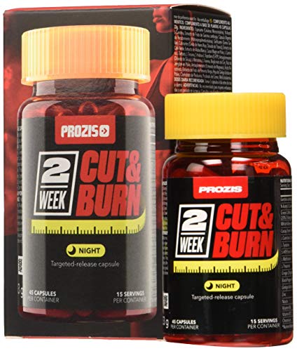 Prozis 2 Week Cut & Burn, Noche - 45 Cápsulas