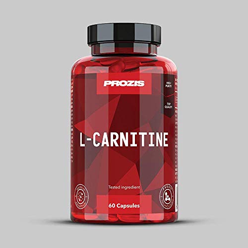 Prozis L-Carnitina - 60 Cápsulas de aminoácidos, 1500 mg (por dosis)