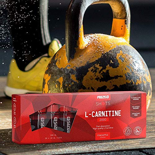 Prozis L-Carnitine 2000, Lemon - 20 viales Prozis L-Carnitine 2000, Lemon - 20 viales
