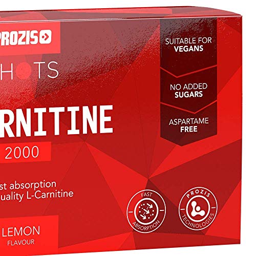 Prozis L-Carnitine 2000, Lemon - 20 viales