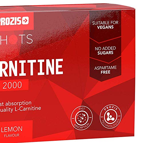 Prozis L-Carnitine 2000, Lemon - 20 viales Prozis L-Carnitine 2000, Lemon - 20 viales