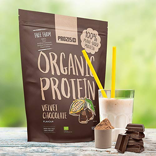 Prozis Organic Vegetable Protein 900 g Sabor Chocolate - 900 g