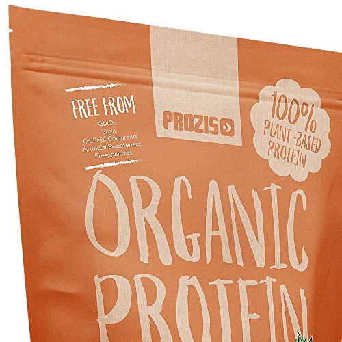 Prozis Organic Vegetable Protein 900 g Sabor Tropical de Piña y Coco - 900 g