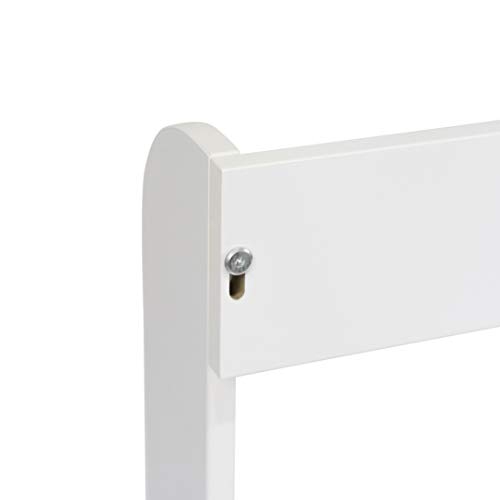 PuckDaddy Cambiador Lasse – 80x80x10cm, accesorio para cambiador para cómodas de IKEA Hemnes,incl. montaje para pared