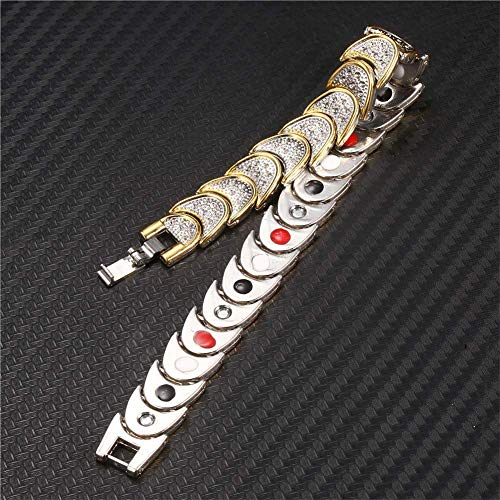 Pulsera de joyería para pérdida de peso, magnética natural, pérdida de peso, quema de grasa, anti-grasa, para hombre y mujer Pulsera de joyería para pérdida de peso, magnética natural, pérdida de peso, quema de grasa, anti-grasa, para hombre y mujer
