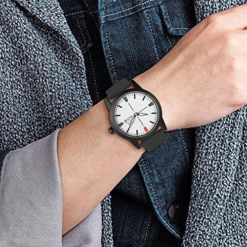 pulseras de reloj de la correa de caucho negro reloj deportivo de silicona antideslizante de 14 mm de moda para mujer extremo recto pulseras de reloj de la correa de caucho negro reloj deportivo de silicona antideslizante de 14 mm de moda para mujer extremo recto