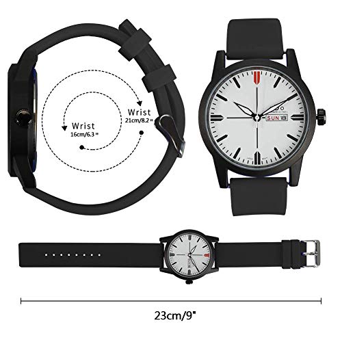 pulseras de reloj de la correa de caucho negro reloj deportivo de silicona antideslizante de 14 mm de moda para mujer extremo recto