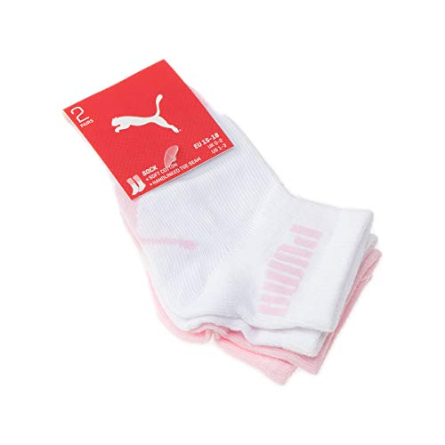 Puma 205203001, Calcetines Para Bebés, Multicolor (Pink Lady), 15-18