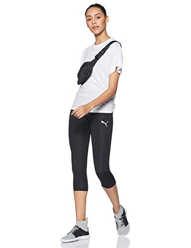 PUMA Active 3/4 Leggings Pants, Mujer, Puma Black, M