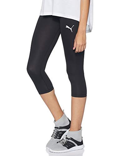 PUMA Active 3/4 Leggings Pants, Mujer, Puma Black, M