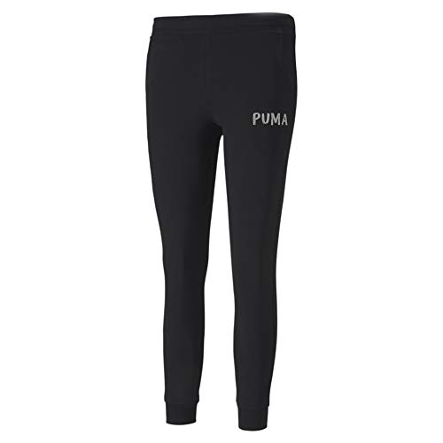 PUMA Alpha Sweat Pants G Chándal, Niñas, Black, 104 PUMA Alpha Sweat Pants G Chándal, Niñas, Black, 104