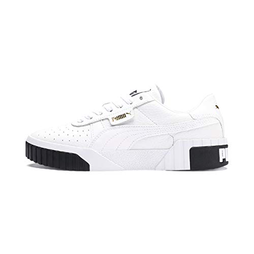 PUMA Cali Wn's, Zapatillas Mujer, White Black-White, 39 EU