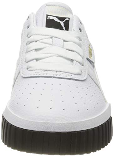 PUMA Cali Wn's, Zapatillas Mujer, White Black-White, 39 EU