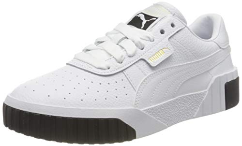 PUMA Cali Wn's, Zapatillas Mujer, White Black-White, 39 EU