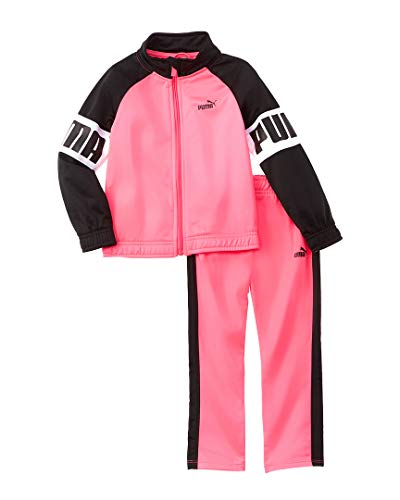 PUMA Conjunto de chándal de tricot para niñas - rosa - 24 meses PUMA Conjunto de chándal de tricot para niñas - rosa - 24 meses