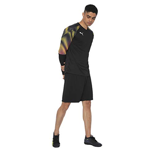 PUMA Cup Gk Jersey LS Camiseta De Portero, Hombre, Puma Black/Fuchsia Purple, XL PUMA Cup Gk Jersey LS Camiseta De Portero, Hombre, Puma Black/Fuchsia Purple, XL