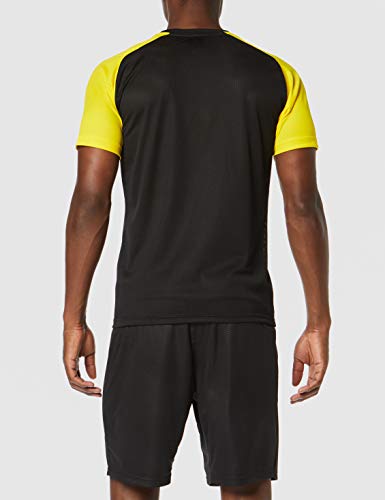 PUMA Cup Training Jersey Core Maillot, Hombre, Black/Cyber Yellow, M