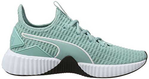 Puma Defy Wn's Zapatillas de Deporte Mujer, Azul (Aquifer-Puma White), 40 EU (6.5 UK)