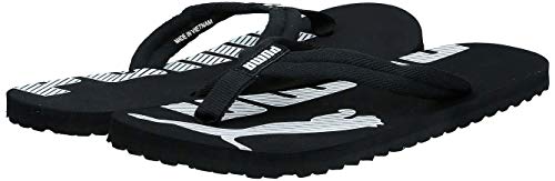 PUMA Epic Flip V2, Chanclas Unisex Adulto, Negro (Black/White), 38 EU