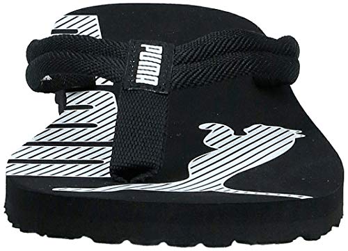 PUMA Epic Flip V2, Chanclas Unisex Adulto, Negro (Black/White), 40.5 EU