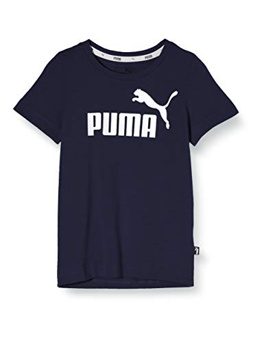 PUMA ESS Logo B Camiseta, Niños, Peacoat, 152 PUMA ESS Logo B Camiseta, Niños, Peacoat, 152