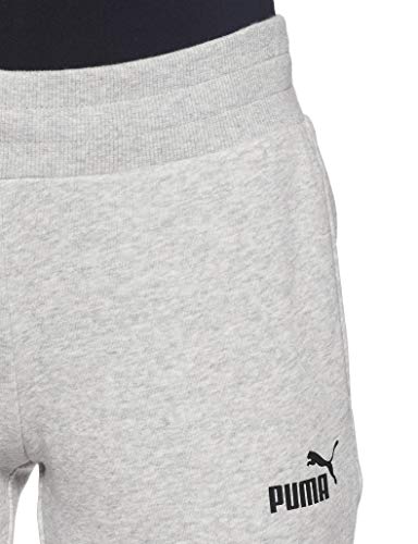 PUMA ESS Sweat Pants TR cl Pants, Mujer, Light Gray Heather, S