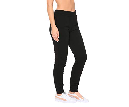 PUMA ESS Sweat TR cl Pants, Mujer, Negro (Cotton Black), M