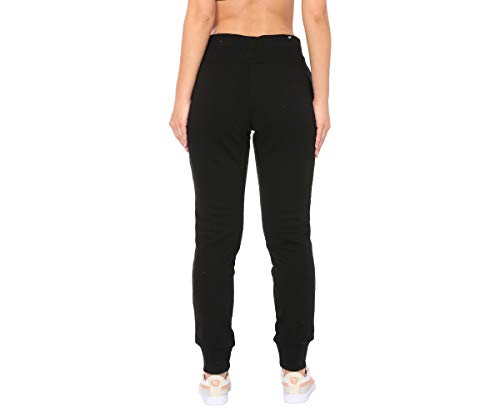 PUMA ESS Sweat TR cl Pants, Mujer, Negro (Cotton Black), M