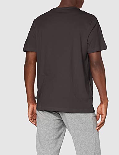 Puma Essentials LG T Camiseta de Manga Corta, Hombre, Negro (Cotton Black), S