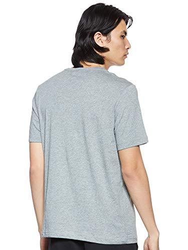 PUMA Essentials SS M tee Camiseta de Manga Corta, Hombre, Gris (Medium Gray Heather)