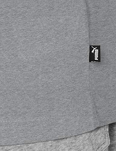 PUMA Essentials SS M tee Camiseta de Manga Corta, Hombre, Gris (Medium Gray Heather)