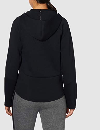 PUMA Evostripe Full-Zip Hoodie Sudadera, Mujer, Black, S