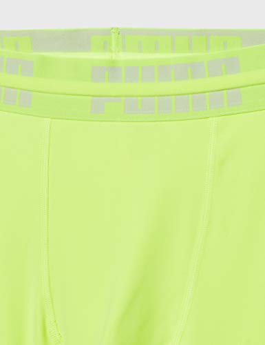 PUMA First Mile Extreme Exo-Adapt Long Tight Mallas Deporte, Hombre, Fizzy Yellow, L PUMA First Mile Extreme Exo-Adapt Long Tight Mallas Deporte, Hombre, Fizzy Yellow, L