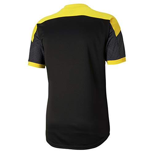 PUMA Ftblnxt Graphic Shirt Camiseta, Hombre, Black-Ultra Yellow, L