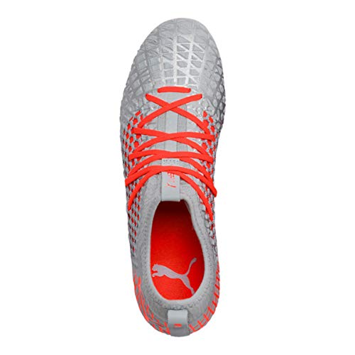 PUMA Future 4.3 Netfit FG/AG, Botas de fútbol para Hombre, Glacial Blue-Nrgy Red, 45 EU PUMA Future 4.3 Netfit FG/AG, Botas de fútbol para Hombre, Glacial Blue-Nrgy Red, 45 EU