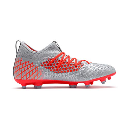 PUMA Future 4.3 Netfit FG/AG, Botas de fútbol para Hombre, Glacial Blue-Nrgy Red, 45 EU PUMA Future 4.3 Netfit FG/AG, Botas de fútbol para Hombre, Glacial Blue-Nrgy Red, 45 EU