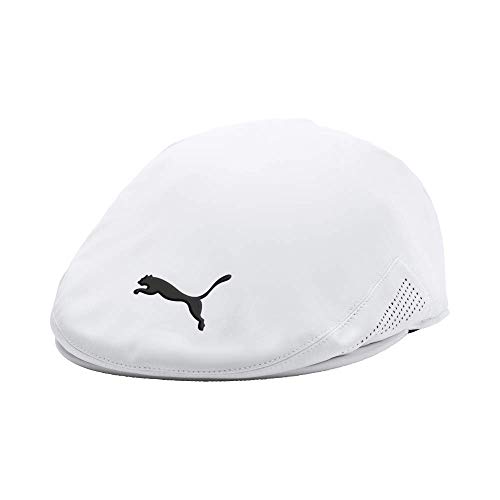 PUMA Golf 2020 Tour Driver Sombrero de Hombre (Hombre, Hombre, Gorro/sombrero, 022547, Blanco brillante., L-XL