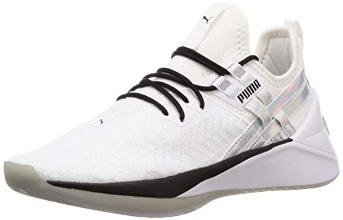 PUMA Jaab XT Iridescent TZ Wn's, Zapatillas de Deporte Mujer, Blanco White Black, 42 EU