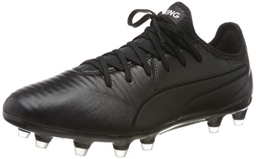 PUMA King Pro FG, Zapatillas de Fútbol Unisex Adulto, Negro Black White, 38 EU