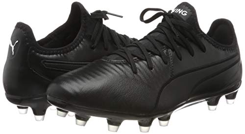 PUMA King Pro FG, Zapatillas de Fútbol Unisex Adulto, Negro Black White, 38 EU