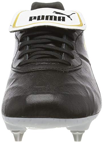 PUMA King Top SG, Zapatillas de fútbol Unisex Adulto, Negro Black White, 44 EU