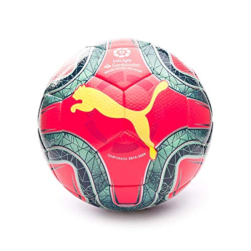 PUMA Laliga 1 Hybrid Balón de Fútbol, Unisex Adulto, Rosa (Pink Alert-Yellow Alert-Green Glimmer), 5 PUMA Laliga 1 Hybrid Balón de Fútbol, Unisex Adulto, Rosa (Pink Alert-Yellow Alert-Green Glimmer), 5