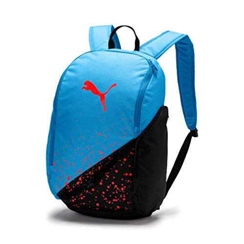 Puma Liga Backpack Mochilla, Unisex Adulto, Black/Azure Blue/Red Blast, UA