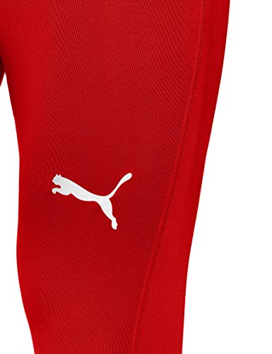 PUMA Liga Baselayer Long Tight Pants, Hombre, Red, L