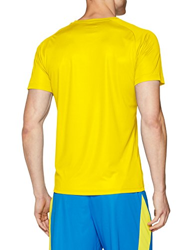 PUMA Liga Core Maillot, Hombre, Cyber Yellow/Black, M