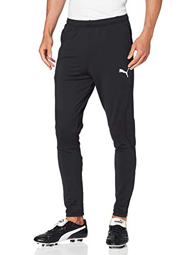 PUMA Liga Training Pants Pro Pantalones, Hombre, Puma Black-Puma White, S