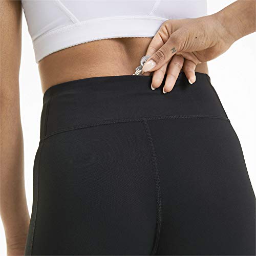 PUMA Logo 7/8 Graphic Tight Mallas Deporte, Mujer, Black White-Silver PRT, S PUMA Logo 7/8 Graphic Tight Mallas Deporte, Mujer, Black White-Silver PRT, S